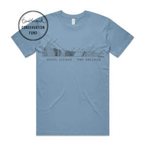 South Island Cross Section Collection: South Island Cross Section T-shirt