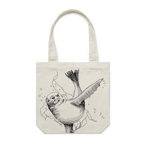 Nz Sea Lion Collection: Sea Lion Tote Bag