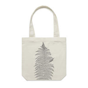 Silver Fern Ponga Collection: Silver fern/ponga Tote Bag