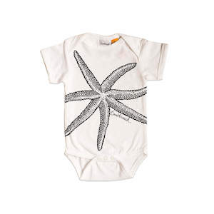 Starfish: Starfish Organic Cotton Baby Onesie