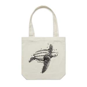 Products: Honu/leatherback sea turtle Tote Bag