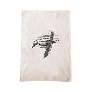 Products: Honu/leatherback sea turtle Tea Towel