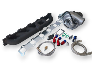 Turbo Bits: TD42 Turbo Upgrade Combo - GT30 fast spool - manifold and feed line kit