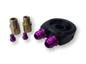 Performance: Oil Cooler Filter Sandwich Plate Adapter Universal