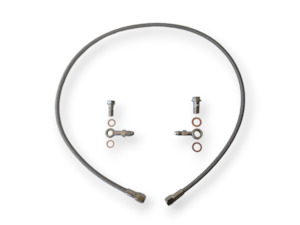 Turbo Accessories: Turbo Oil Feed Line SUBARU WRX w/ Stock Mitsubishi TD04 TD05 Turbo (M10x1.5 mm)