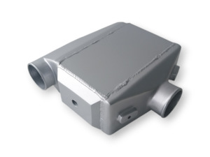 Water to Air Intercooler - 340x305X115mm Inlet/Outlet: 76mm (3.0")