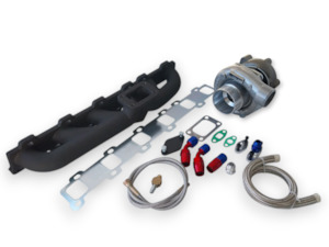 TD42 Turbo Upgrade Combo - T3 fast spool -  manifold and feed line kit