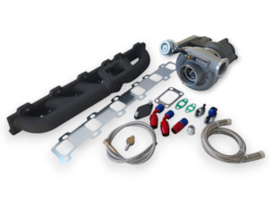 TD42 Turbo Upgrade Combo - HX30W Billet - manifold and feed line kit