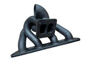 6Boost Turbo Exhaust Manifold / 4G63 / T4 Twin Scroll Evo 4-9