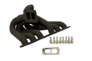 6Boost Turbo Exhaust Manifold / 2JZGTE / T4 Twin Scroll / Single Turbo