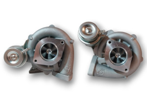 High Flow Upgrade Turbos: Nissan 300ZX Z32 VG30DETT 89-97 Bolt on upgrade T28 Twin Turbo Charger 650HP+