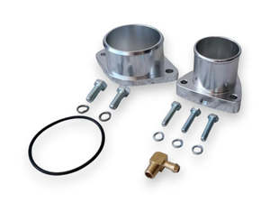 All: Silicone hose adaptors for GT25-28 flanged turbos FITTING KIT - GT25/28 TURBO