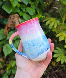 Products: Prism Mug - Rainbow Awhi Ceramics