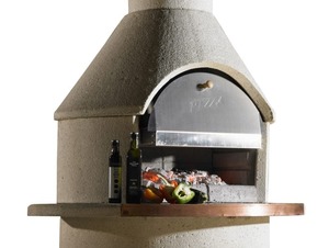 Pizza Ovens: Buschbeck Fireplace Pizza Insert
