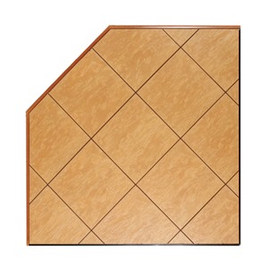 Floor Protectors Hearths: Metro Pine 1150 – Terracotta