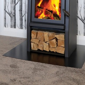 Floor Protectors Hearths: Metro Slimline Small Wall Floor Protector