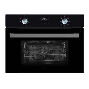Small Kitchen Appliances: Parmco 450mm 50L, 7 Function Black Oven