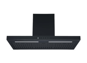Rangehoods: Euromaid 90cm Matte Black Canopy Rangehood