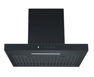 Rangehoods: Euromaid 60cm Matte Black Canopy Rangehood