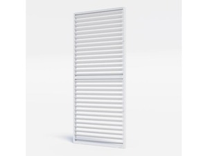Louvre Roof System Wall Shutters 0.9m White