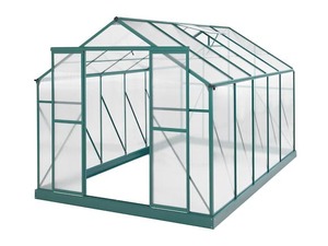 Evergreen Greenhouse 8ft x 12ft Green 6mm