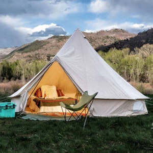 Outdoor Play Equipment: Glamping Bell Tent 5m Pro