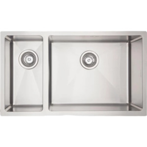 Mercer DV208-L Worcester 1 & 1/4 Double Bowl - Left Hand