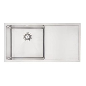 Stainless Steel Sinks: Mercer DV401-R Salford Single Bowl & Drainer Right Hand