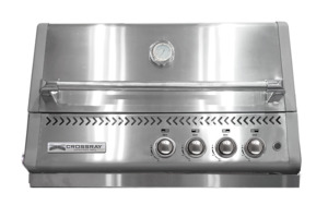 Crossray TCX4FL SS Xplor IN-BUILT BBQ