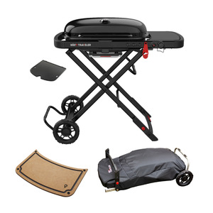 Weber Traveler Stealth Bundle