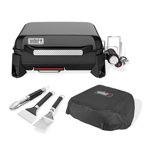 Weber: Weber Slate Tabletop Griddle (17") Bundle