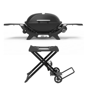 Weber Q Premium (Q2200N) Midnight Black LPG Bundle