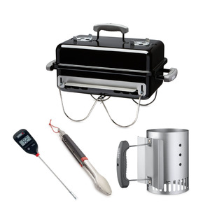 Weber: Weber Go Anywhere Charcoal Black Bundle