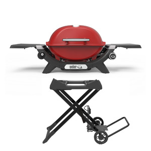 Weber Baby Q Premium (Q1200N) Flame Red LPG Bundle