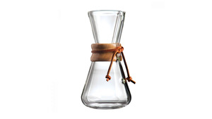 Coffee Filters And Brewers: 3 cup Chemex filter brewer