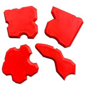 Hand Tools: Silicone Spreader 4pc pack