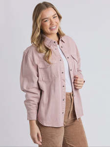 Foxwood: Foxwood Daisy Overshirt - Pink