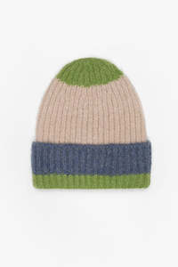 Baby And Children: Antler - Bambino Beanie - Green Stripe