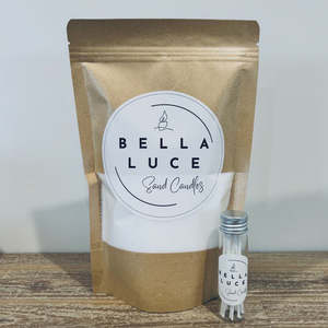 Candles Fragrances: Bella Luce - Candle Sand & Wicks - 300g