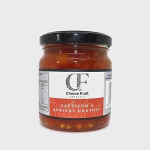 Pantry: CF Capsicum & Apricot Chutney 210g