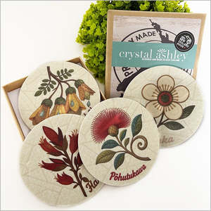 Crystal Ashley - Native Coaster Set