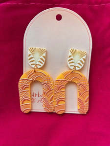 Earrings: Urban Products - Earrings - Aria Gatsby Sand Arch