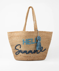 Stella + Gemma - Jute Shopper - Hello Summer