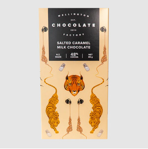 Wellington Chocolate Factory: WCF - Salted Caramel Milk Chocolate