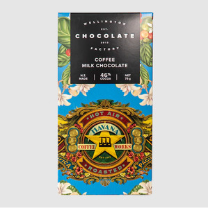 Wellington Chocolate Factory: WCF - Coffee Milk Chocolate - 85g