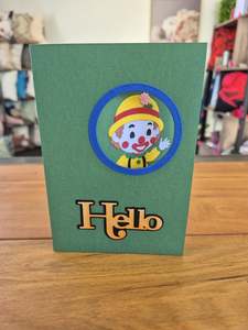 CBF - pop out - Happy Birthday clown