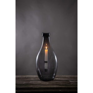 Outdoor Lights: Glass Bulb Shape Windlight Candleholder