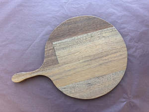 Cutting Board Pizza Paddles: Men's Shed - Wooden Pizza Paddle