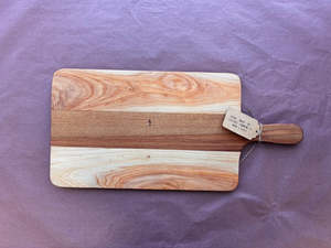Cheese Board: Men's Shed - Wooden Cheese Board