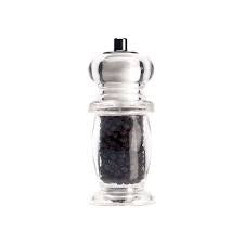Grinders: Uncle Zitos - Capstan Slimline Pepper Mill - Clear